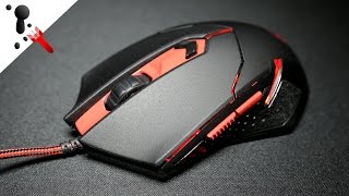 Redragon M601 Centrophorus Mouse Review Gaming on a budget [upl. by Patrizio]