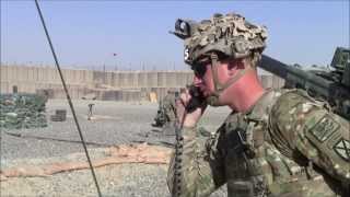 M777A2s at FOB Ghazni [upl. by Ambrogino614]