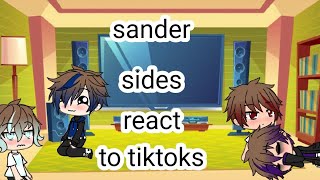 sander sides react to tiktoks [upl. by Emyam]