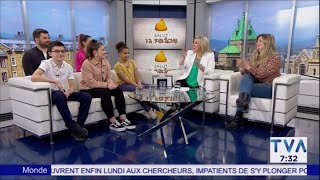 Geneviève Hébert Dumont Semaine de Relache 2020 à Salut Bonjour WeekEnd [upl. by Ultan]