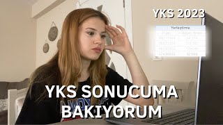 YKS 2023 SONUCUM Çalışmadan Kaç Bine Girdim yks [upl. by Sanoy]