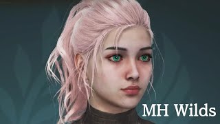 monster hunter wilds female character creation [upl. by Tedman]