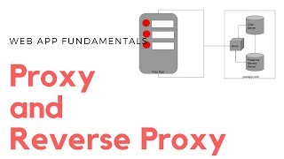 Web Application Architecture  Proxy And Reverse Proxy Servers [upl. by Pavkovic]