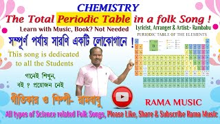 Hydrogen Helium Lithium  Periodic table song  Rambabu  Lokogane Bigyan  লোকোগানে বিজ্ঞান [upl. by Adihaj]