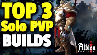 TOP 3 Solo PvP Builds in Albion Online 2024 [upl. by Nnairb]