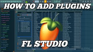 How To Add Plugins To FL Studio 21  How To Install VST Plugins flstudiohubtips [upl. by Zurek]