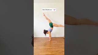 Back Walkover Easyy🔥💙 flexibility gymnast mobility backwalkover [upl. by Westhead]