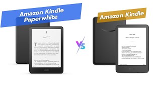 📚 Kindle Comparison Paperwhite vs New Kindle 🚀 [upl. by Kyla]