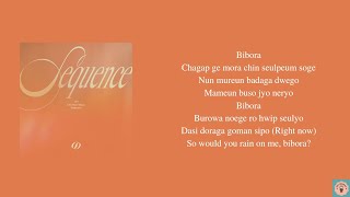 SF9 BIBORA Lyrics  Real Easy Lyrics [upl. by Ennovyhc]