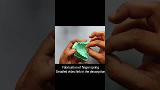 youtubeshorts fingerspringfabrication  Finger Spring Fabrication Video ytshorts [upl. by Now]