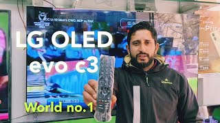 LG OLED evo c3 with A9 AI processor 4k Gen6 Hindi review best oled tv [upl. by Haynor]