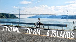 Japans Most Beautiful Cycling Route  Shimanami Kaido Travel Guide [upl. by Hannej]