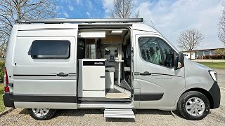 Renault Master Campervan WalkThrough  Font Vendôme Master Van XS [upl. by Ydniw]