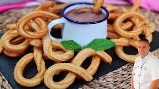 CHURROS CASEROS y todos los TRUCOS para que te salgan PERFECTOS y ademas NO EXPLOTAN [upl. by Noma372]