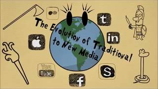 The Evolution of Traditional to New Media [upl. by Aremmat100]