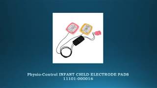 PhysioControl INFANT CHILD ELECTRODE PADS 11101000016 [upl. by Grew]