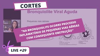 Corte live 29 Fisiopatologia da bronquiolite viral aguda [upl. by Hertz73]