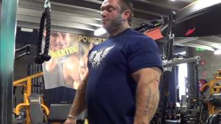 Lee Priest Triceps Training Tips [upl. by Kallista]