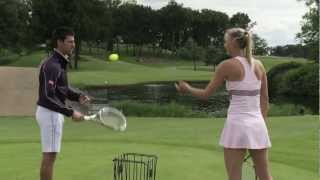 Djokovic vs Sharapova The Challenge [upl. by Areip]