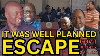 Jay Banda Escape Was Planned Government Reveals Corneliusmweetwa [upl. by Maurits]