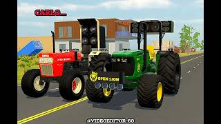 GUYS FINALLY SWARAJ OR JOHN DEERE EK SATH MILE [upl. by Llenyar]