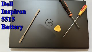 Dell Inspiron 15 5515 Battery Replacement  Upgrade Options [upl. by Attehcram]