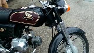 Honda CD50 Benly [upl. by Aicatsanna465]