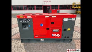 781296 BAUER GFS12KW DIESEL 15KVA 3PHASE 400230V GENERATOR ATS 2023 23010840 NEW UNUSED [upl. by Ael]