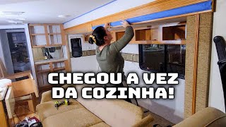 FICOU DOIDO E ARRANCOU TUDO DO CHÃO 😅 E A HORA MAIS ESPERADA CHEGOU 😁ENFIM É A VEZ DA SALA DE ESTAR [upl. by Khichabia]