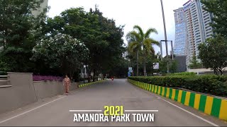 Punes Tallest Tower  Gateway Tower  Amanora Park Town  Sunset Drive  4K [upl. by Ahsiekin66]