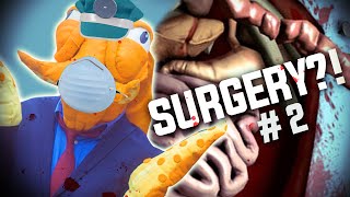 OCTODAD MEETS SURGEON SIMULATOR Octodad Shorts 2 [upl. by Airla]