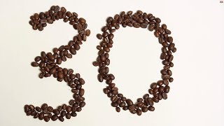 Coffee Beans Countdown Timer 30 Seconds [upl. by Griffy273]