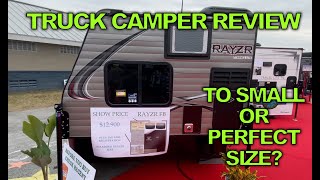 Travel Lite Review 2021 Truck Campers and Mini Travel Trailers [upl. by Eniamsaj]