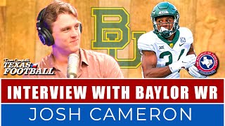 Baylor WR Josh Cameron Interview  The Republic of Football [upl. by Sapphera415]