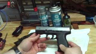 Field cleaning of a Polymer Pistol using a quotBoreSnakequot [upl. by Mcdowell]