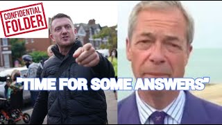 What do SECRET files released mean for TOMMY Robinson and Farage [upl. by Yeca]