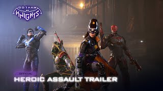 Gotham Knights  Official Heroic Assault Trailer  DC [upl. by Enetsuj]