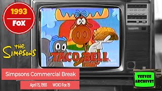 Simpsons Commercial Break  April 29 1993 Whacking Day [upl. by Aalst]