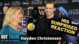 Hayden Christensens Wholesome Reaction to Journalists Question  ObiWan Kenobi Interview [upl. by Aurora522]