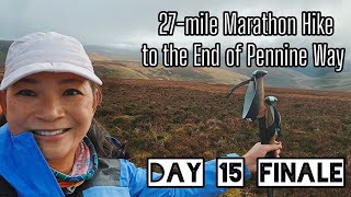 Day 15 Pennine Way Finale Byrness to Kirk Yetholm pennineway cheviothills [upl. by Premer]