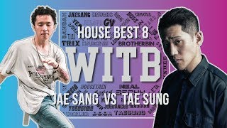 JAE SANG vs TAE SUNG｜House Best8  WITB 2019｜LBPIX [upl. by Acinimod]