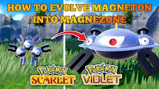 How To Evolve Magneton Into Magnezone in Pokemon Scarlet and Violet [upl. by Mirielle122]