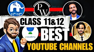 Best YouTube Channel For Class 11 amp 12th 🔥Science Commerce  Arts  Best YouTube Educators [upl. by Eanod]