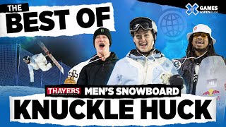 BEST OF Thayers Men’s Snowboard Knuckle Huck  X Games Aspen 2024 [upl. by Adia]