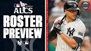 Yankees Make KEY Changes to their ALCS Roster  PLAYOFF PREVIEW [upl. by Nesyla]