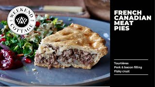 FRENCHCANADIAN MEAT PIE  Tourtières [upl. by Nomael]