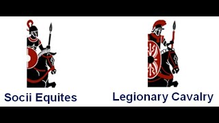 Total War Rome II 1vs1 Socii Equites vs Legionary Cavalry [upl. by Aryamoy121]