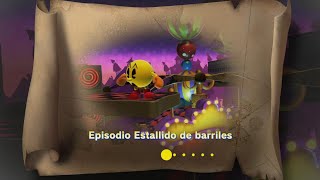 Pac Man World Repac 13 Chrome Noir Chogokin Skin  Estallido de Barriles [upl. by Orodoet500]