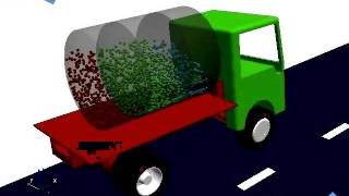 SIMPACK Multibody Simulation MBS  Automotive  Water Sloshing Tank [upl. by Radu]