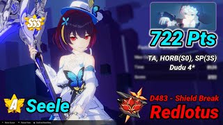 Seele Swallowtail Phantasm  Redlotus D483 Kallen Shield 722 Pts  TA HORBS0 SP Dudu 4 [upl. by Ardath]